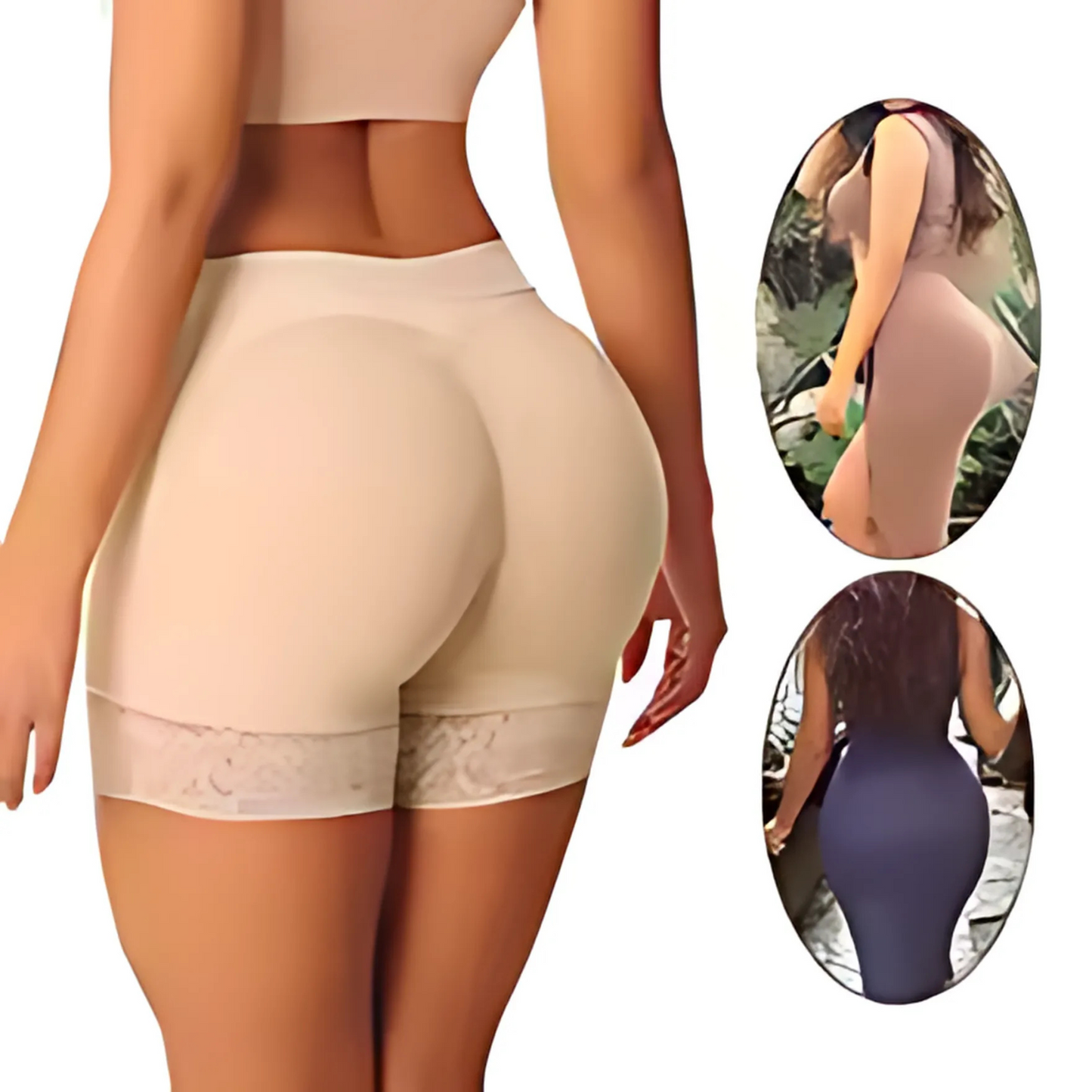 CurvyLift "Panty Levantaglúteos con Control de Abdomen – Ropa Interior Moldeadora
